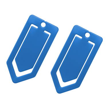 Midi paperclip - Blauw
