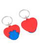 Blue, red