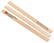Roerstokje van hout 258 x 16 x 3 mm - Beige