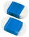 Taille-crayon avec gomme - Bleu, limpide