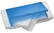 Microfiber doekje Box - Wit, blauw-transparant