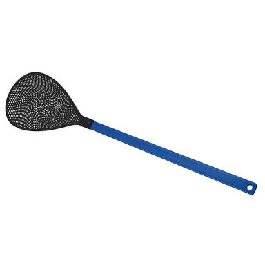 Ovale vliegenmepper - Blauw, zwart