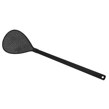 Ovale vliegenmepper - Zwart, zwart