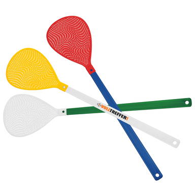 Ovale vliegenmepper - Wit, wit