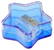 Puntenslijper ster - Blauw-transparant, glashelder