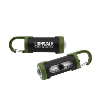 Lampe torche Adventure - Noir, vert