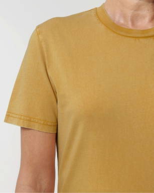 Stanley/Stella Crafter Vintage T-shirt - G. dyed gold ochre