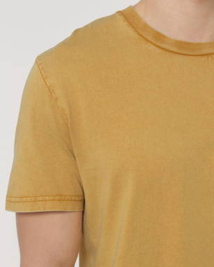 Camiseta Stanley/Stella Crafter Vintage - Ocre dorado teñido G.