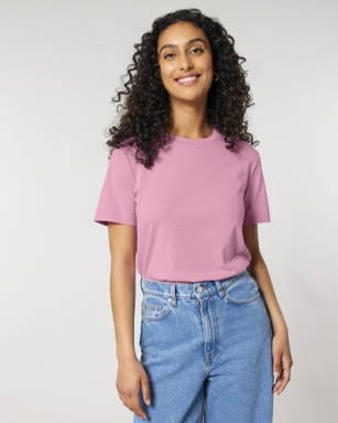 Camiseta Stanley/Stella Crafter Vintage - G. rosa fucsia teñido con burbujas
