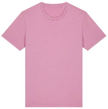 Stanley/Stella Crafter Vintage T-shirt - G. dyed bubble pink