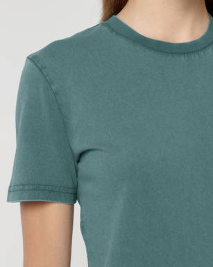 Stanley/Stella Crafter Vintage T-shirt - G. dyed hydro
