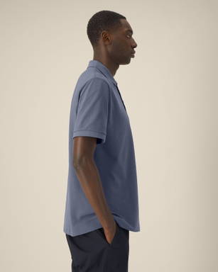 Stanley/Stella Prepster 2.0 poloshirt - Blue grey