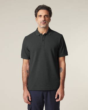 Stanley/Stella Prepster 2.0 poloshirt - Dark heather grey