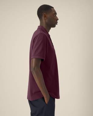 Stanley/Stella Prepster 2.0 poloshirt - Deep plum