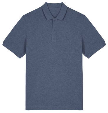 Polo Stanley/Stella Prepster 2.0 - Blu scuro melange