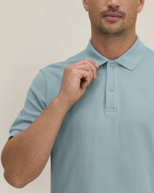 Stanley/Stella Prepster 2.0 poloshirt - Pebble blue