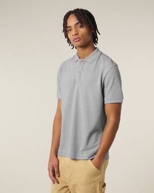 Stanley/Stella Prepster 2.0 poloshirt - Heather grey