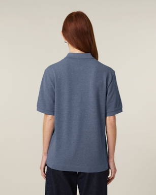 Polo Stanley/Stella Prepster 2.0 - Blu scuro melange
