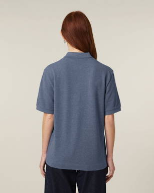 Stanley/Stella Prepster 2.0 poloshirt - Dark heather blue