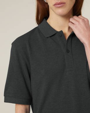 Stanley/Stella Prepster 2.0 poloshirt - Dark heather grey