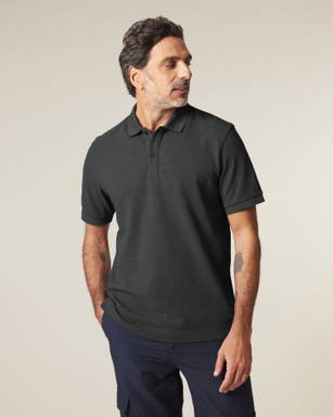 Stanley/Stella Prepster 2.0 poloshirt - Dark heather grey