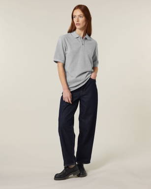 Stanley/Stella Prepster 2.0 poloshirt - Heather grey
