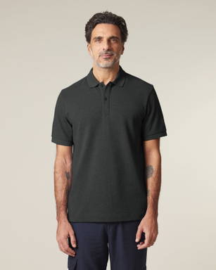 Polo Stanley/Stella Prepster 2.0 - Grigio scuro melange