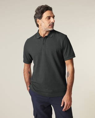 Polo Stanley/Stella Prepster 2.0 - Grigio scuro melange