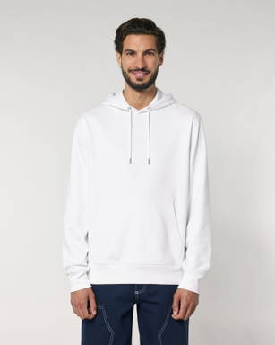 Sudadera con capucha Stanley/Stella Cruiser 2.0 - Blanco
