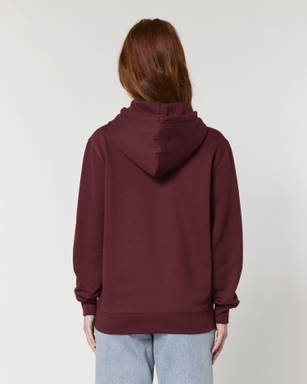 Sudadera con capucha Stanley/Stella Cruiser 2.0 - Borgoña