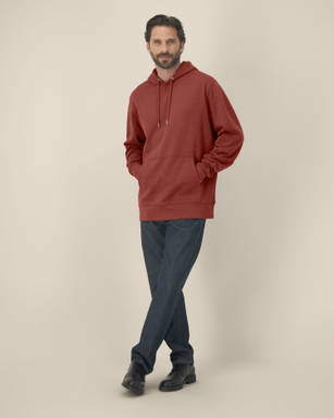 Stanley/Stella Cruiser 2.0 hoodie - Earthy red