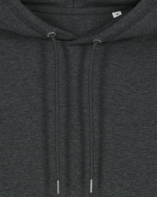 Sudadera con capucha Stanley/Stella Cruiser 2.0 - Gris oscuro jaspeado