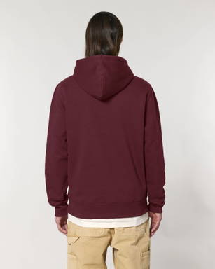 Sudadera con capucha Stanley/Stella Cruiser 2.0 - Borgoña