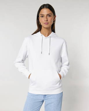 Sudadera con capucha Stanley/Stella Cruiser 2.0 - Blanco