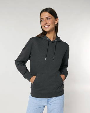 Stanley/Stella Cruiser 2.0 hoodie - Dark heather grey