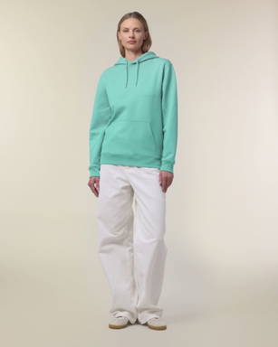 Sudadera con capucha Stanley/Stella Cruiser 2.0 - Azul piscina