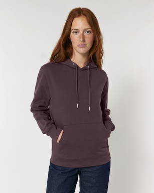 Stanley/Stella Cruiser 2.0 hoodie - Red brown