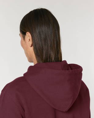 Sudadera con capucha Stanley/Stella Cruiser 2.0 - Borgoña