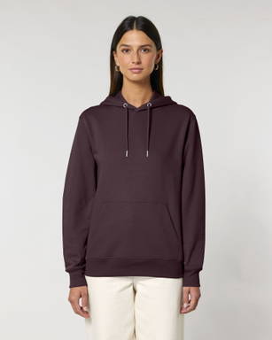 Stanley/Stella Cruiser 2.0 hoodie - Red brown