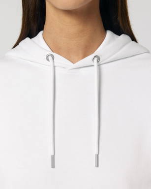 Sudadera con capucha Stanley/Stella Cruiser 2.0 - Blanco