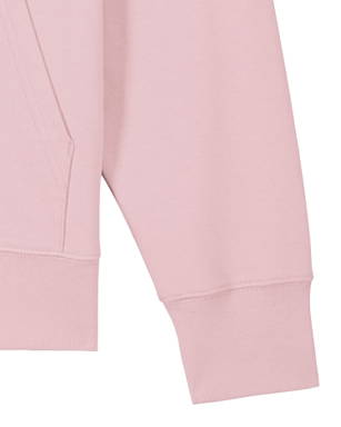 Sudadera con capucha Stanley/Stella Cruiser 2.0 - Algodón rosa