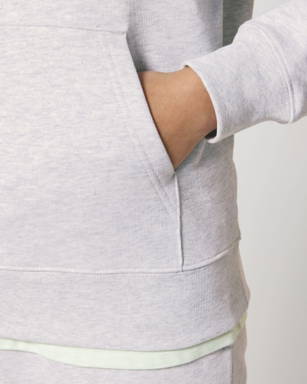 Stanley/Stella Cruiser 2.0 hoodie - Cool heather grey