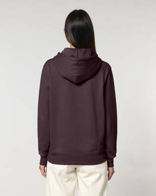 Stanley/Stella Cruiser 2.0 hoodie - Red brown