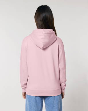 Sudadera con capucha Stanley/Stella Cruiser 2.0 - Algodón rosa