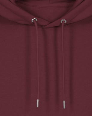 Sudadera con capucha Stanley/Stella Cruiser 2.0 - Borgoña