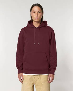 Sudadera con capucha Stanley/Stella Cruiser 2.0 - Borgoña