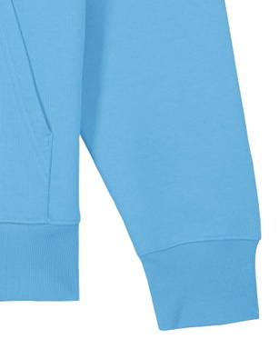Sudadera con capucha Stanley/Stella Cruiser 2.0 - Azul agua