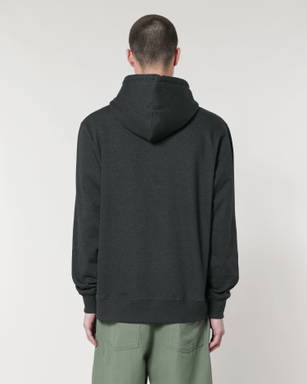 Sudadera con capucha Stanley/Stella Cruiser 2.0 - Gris oscuro jaspeado