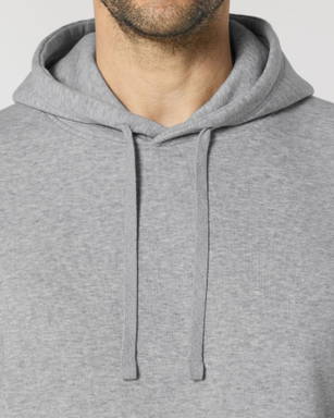 Stanley/Stella Drummer 2.0 hoodie - Heather grey
