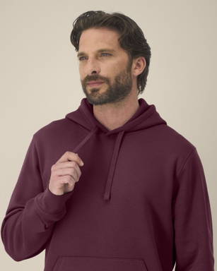 Stanley/Stella Drummer 2.0 hoodie - Deep plum